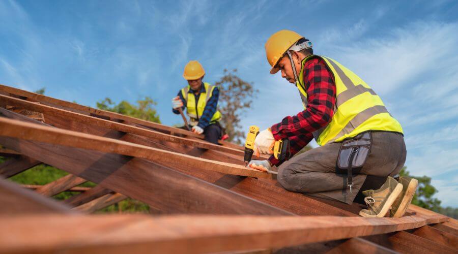Professional Flat Roofing Installation services in New Douglas, IL